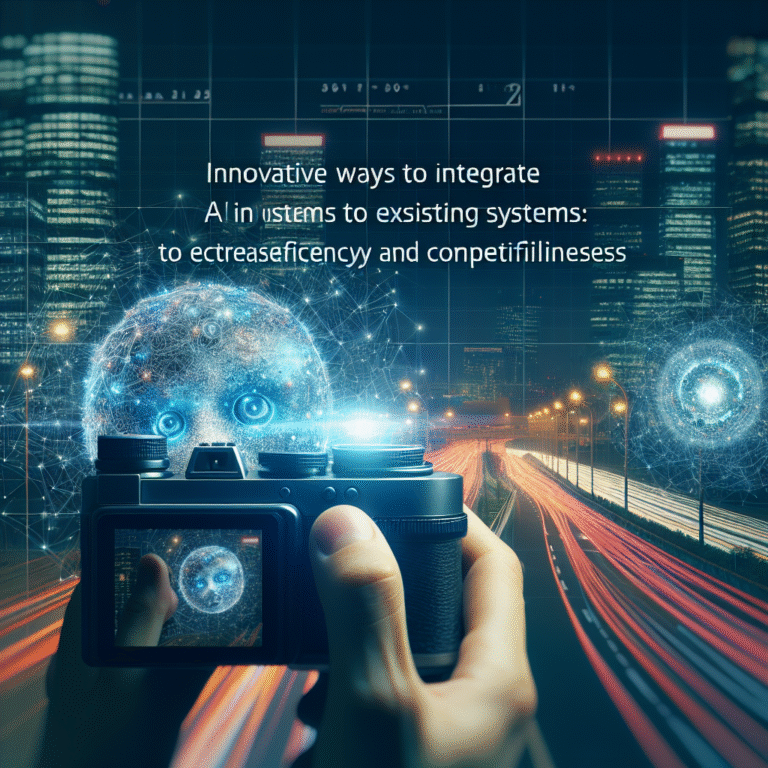 Innovative Wege zur Integration von KI in bestehenden Systemen: So steigern Sie Effizienz und Wettbewerbsfähigkeit