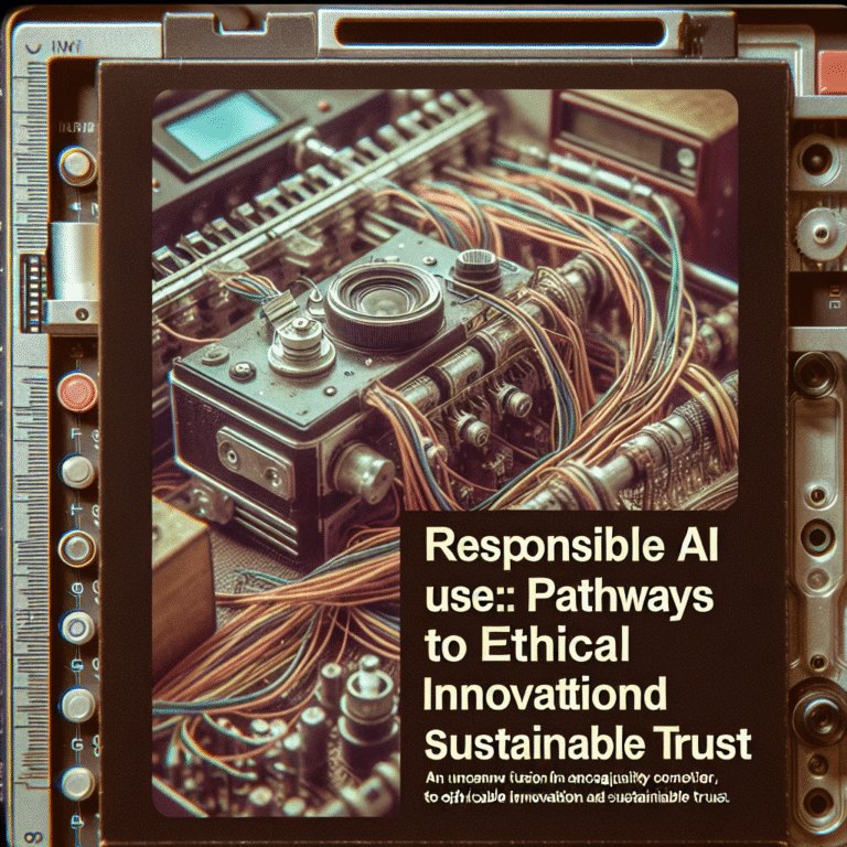 Verantwortungsvoller Umgang mit KI: Wege zu ethischer Innovation und nachhaltigem Vertrauen