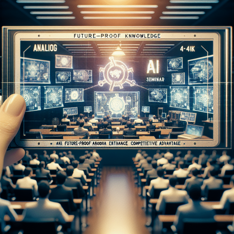 KI-Seminare für Unternehmen: So entwickeln Sie zukunftssicheres Know-how und steigern Ihren Wettbewerbsvorteil