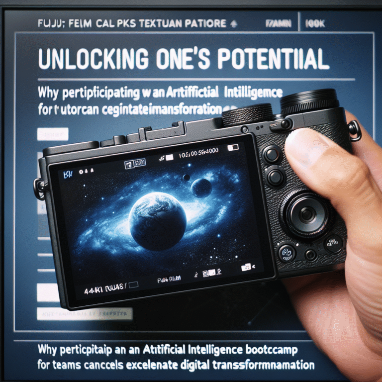 Unlocken Sie das volle Potenzial: Warum ein KI-Bootcamp für Teams Ihre digitale Transformation beschleunigt