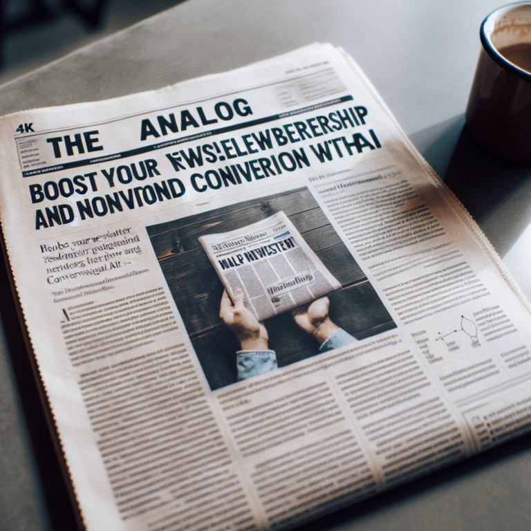 Effektive Newsletter-Texte mit KI schreiben: So gewinnen Sie mehr Leser und steigern die Conversion